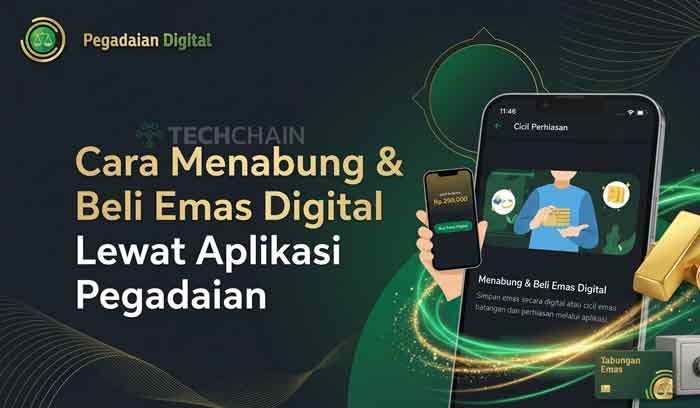 Cara Menabung Emas Digital Dengan Aplikasi Pegadaian