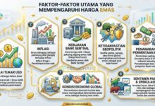 faktor harga emas naik turun